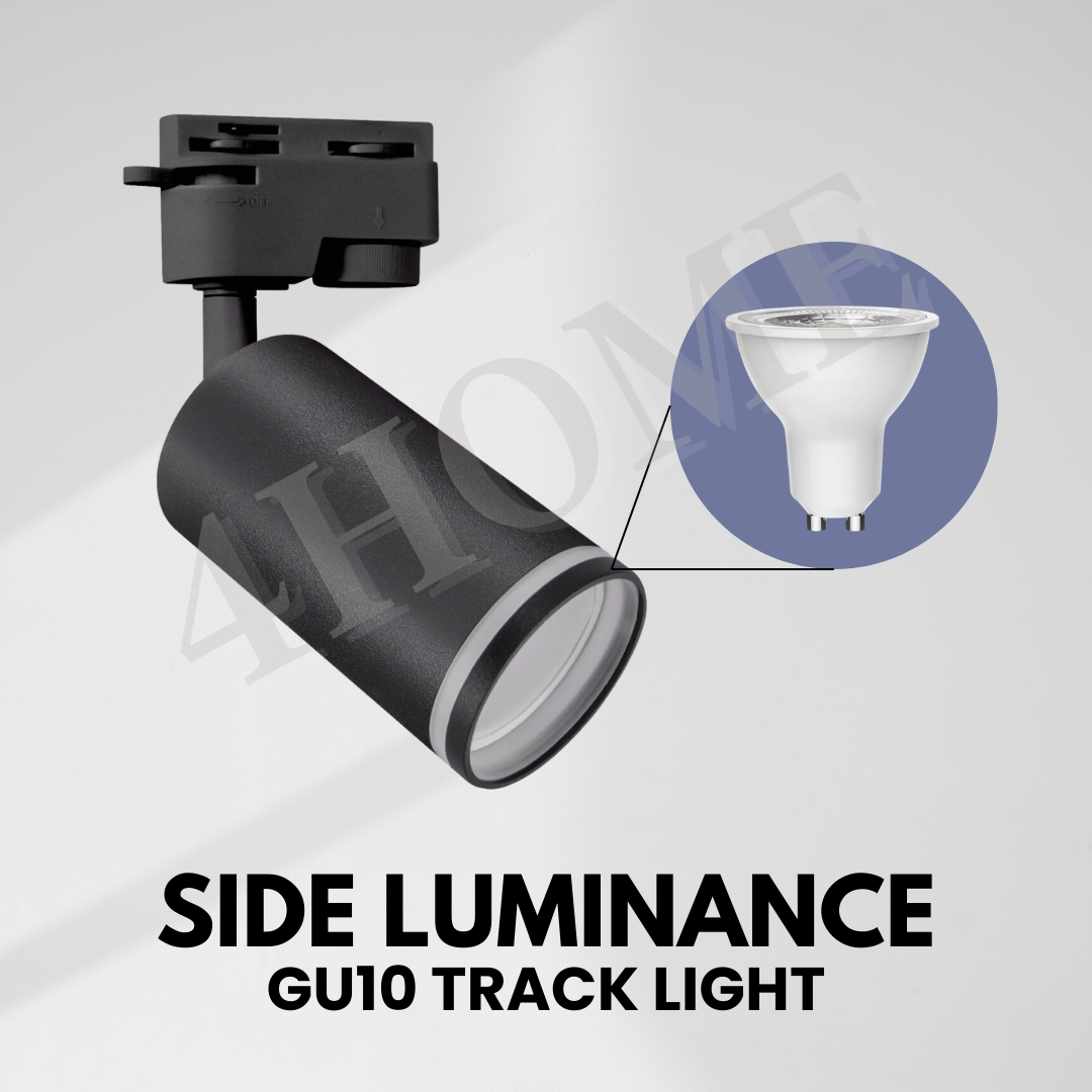 Modern Monochromatic Side Light Luminance GU10 Track Holder Track Light 4HOME SINGAPORE - 4HOME