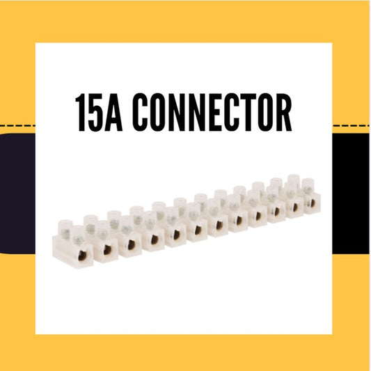 15A PVC Wire Connector Screw Type Block Terminal 4HOME SINGAPORE - 4HOME