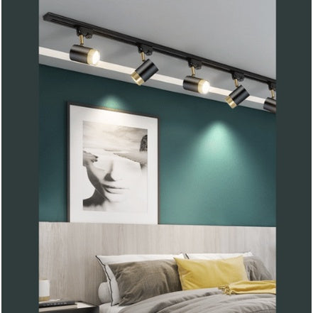 GU10 Spotlight Track light White Gold Black Gold with GU10 bulb 4HOME SINGAPORE - 4HOME