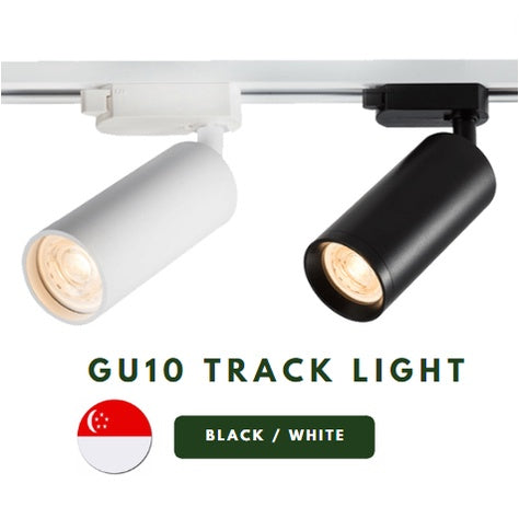 [SG Local Seller] LED Track Light with Rail GU10 LED Bulb 4HOME SINGAPORE - 4HOME