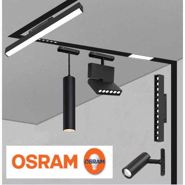 Tri-Tone RGB M20 Magnetic Track Light System 4HOME SINGAPORE - 4HOME