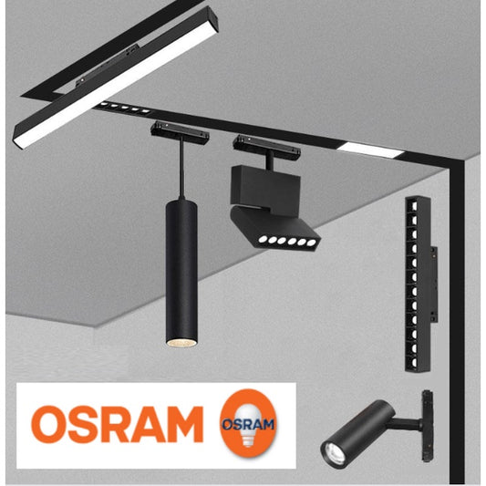 Tri-Tone RGB M20 Magnetic Track Light System 4HOME SINGAPORE - 4HOME