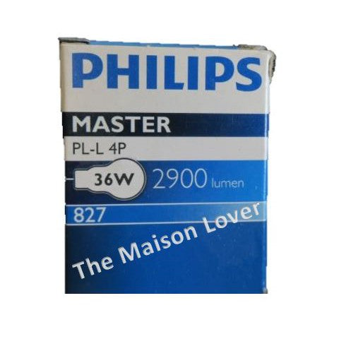 PHILIPS Master PL-L 4 Pin 36W PLL Light Tube 827 840 865 4HOME SINGAPORE - 4HOME
