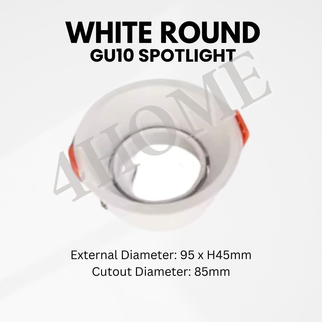 Anti glare Rotatable GU10 LED Spot Light Recessed Downlight Spotlight 4HOME SINGAPORE - 4HOME