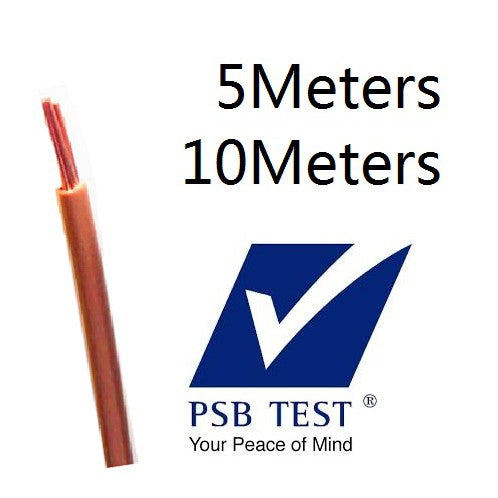 [SG local seller] 1.5mm PVC Electrical Cable Wire - 5 meters 10 meters 1.5 mm 4HOME SINGAPORE - 4HOME