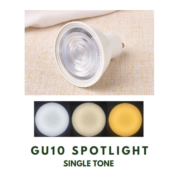 Premium LED GU10 Adjustable Spotlight Cylindrical Black White Replaceable GU10 Rotatable 4HOME SINGAPORE - 4HOME