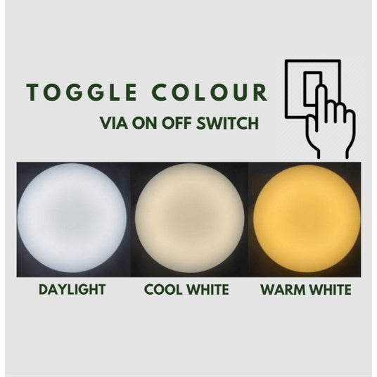 [SG Seller] GU10 3tone Tri tone Bulb for Spotlight Track Light 4HOME SINGAPORE - 4HOME