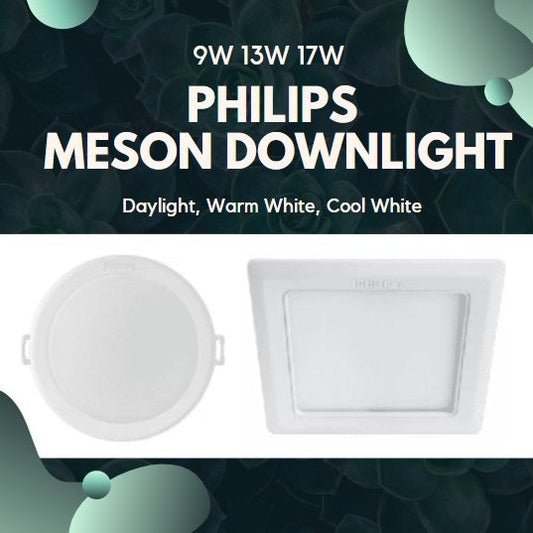 Philips Meson Downlight 9W 13W 17W Warm White Cool White Daylight Down Light 4HOME SINGAPORE - 4HOME