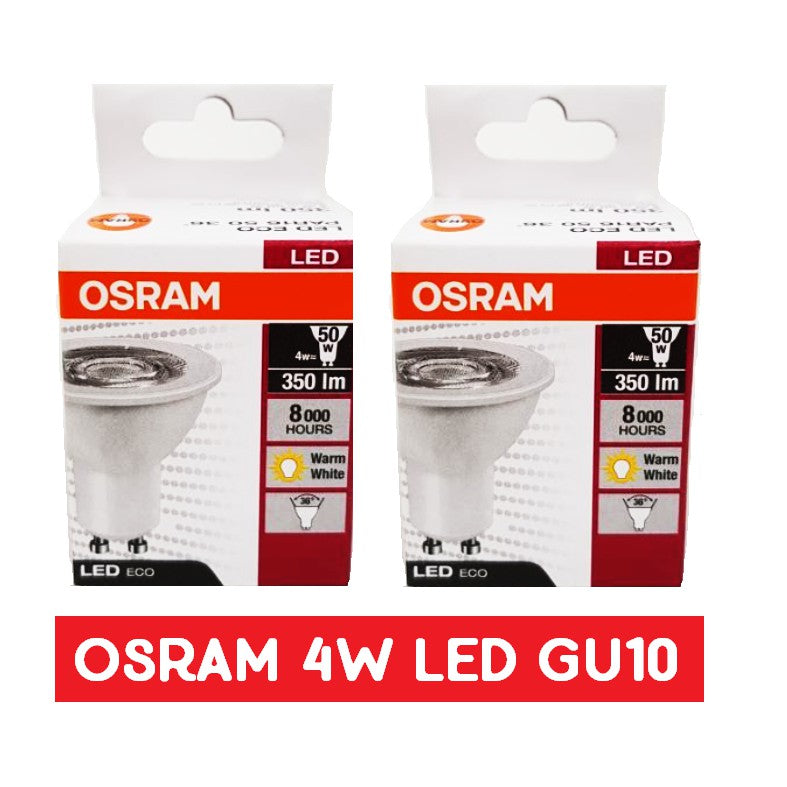[SG Local Seller] OSRAM LED GU10 4W Single Bundle Set 4HOME SINGAPORE - 4HOME