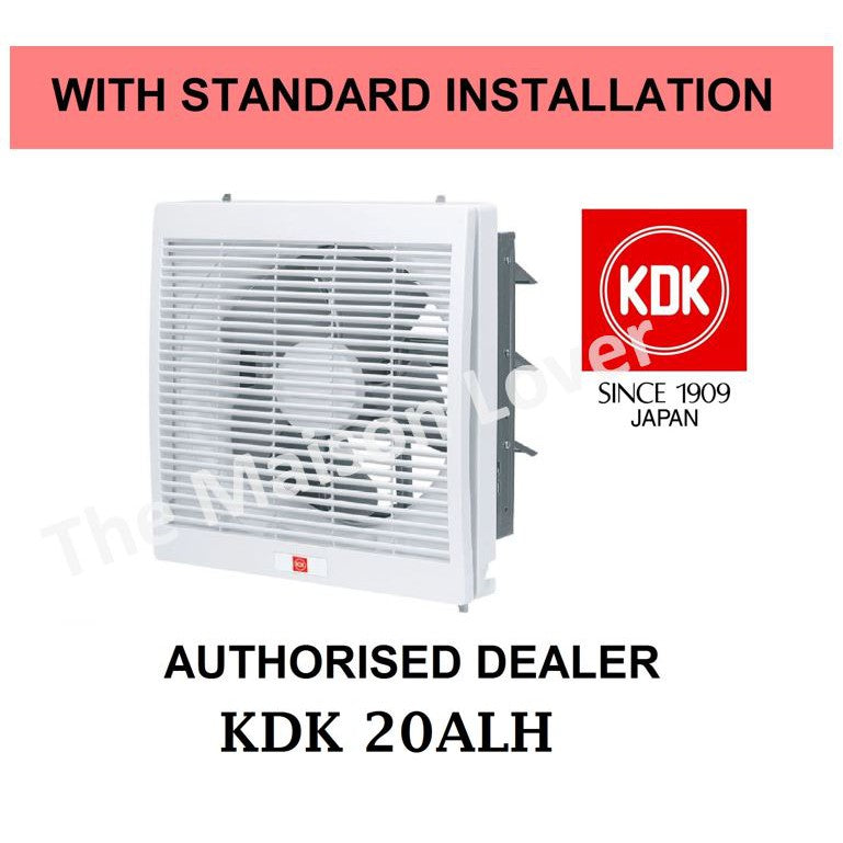 [Installation] KDK 20ALH 25ALH Exhaust Fan Ventilating Fan Ventilation Fan Installation Install 20ALA 4HOME SINGAPORE - 4HOME