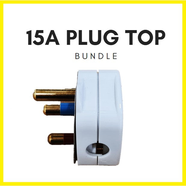 15A Round Pin Plug Top With Singapore Safety Mark Britz 4HOME SINGAPORE - 4HOME