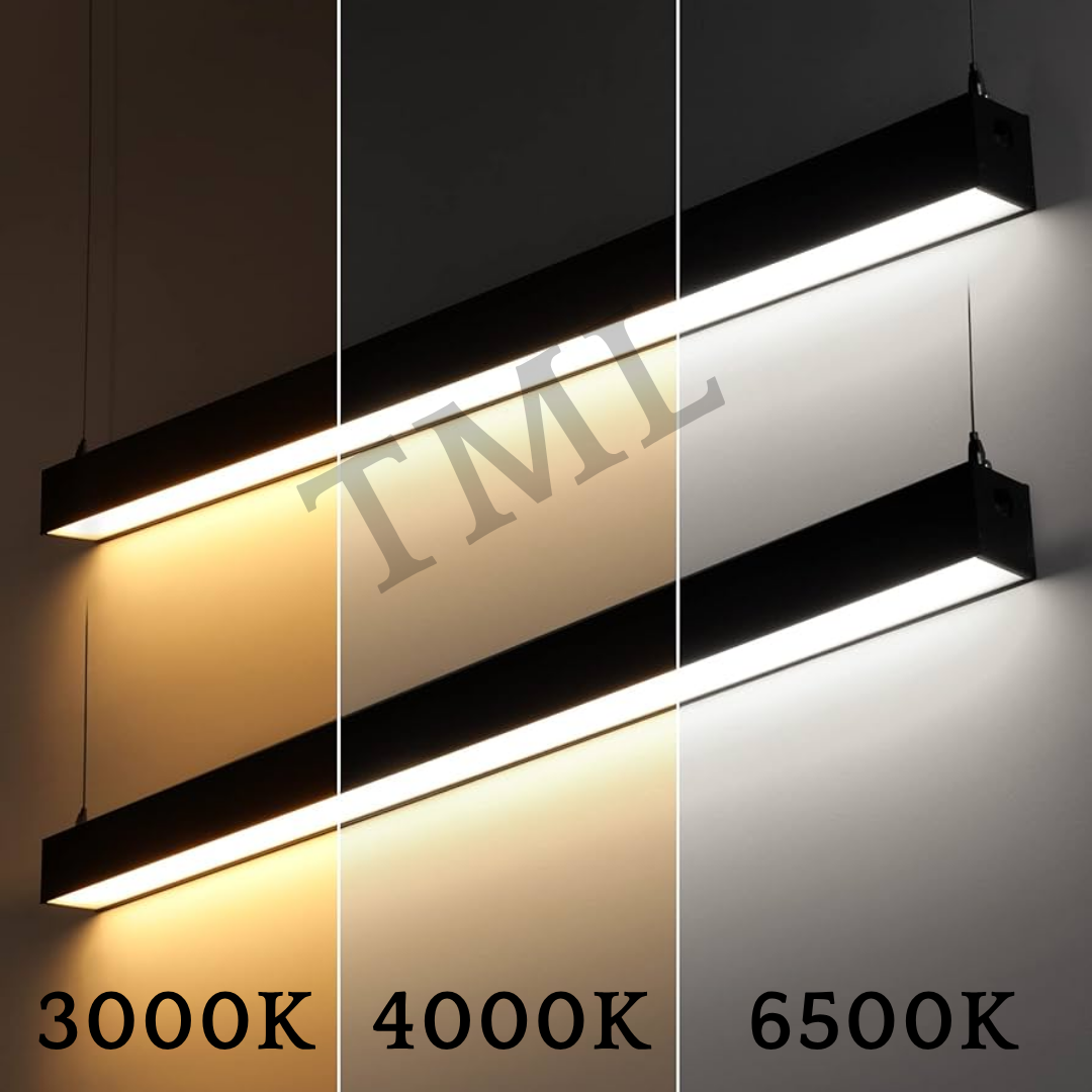 Premium Safety Mark High Brightness 24W 45W LED linear light Surface mount Pendant Light 4HOME