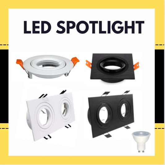 Rotatable LED Spotlight Recessed Downlight Spotlight 7W 600lm 4HOME SINGAPORE - 4HOME