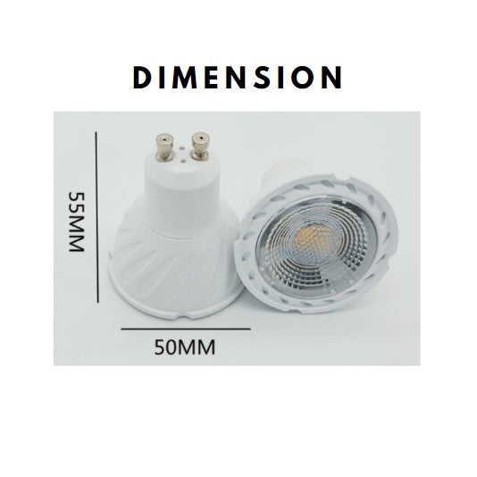 [SG Seller] GU10 3tone Tri tone Bulb for Spotlight Track Light 4HOME SINGAPORE - 4HOME