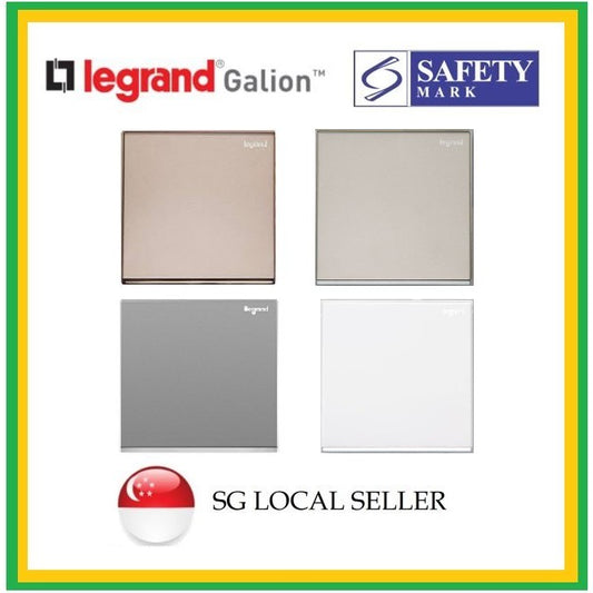 Legrand Galion 1Gang Intermediate Switch Rose Gold Champagne Dark Silver White 4HOME SINGAPORE - 4HOME