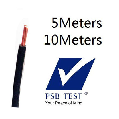 [SG local seller] 1.5mm PVC Electrical Cable Wire - 5 meters 10 meters 1.5 mm 4HOME SINGAPORE - 4HOME