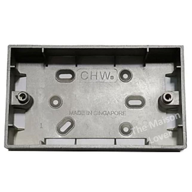 Legrand Galion Mallia Jovia Compatible Surface Mounting Box Black Silver Champagne Rose Gold Switch Socket Base 4HOME SINGAPORE - 4HOME