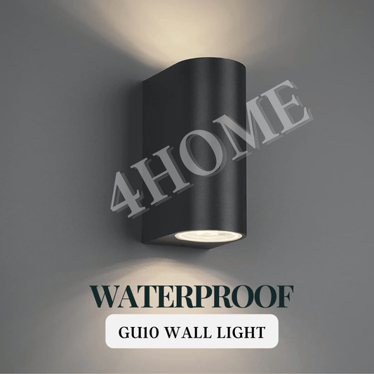 Outdoor Waterproof GU10 Round Cylindrical Wall Light Up Down 4HOME SINGAPORE - 4HOME