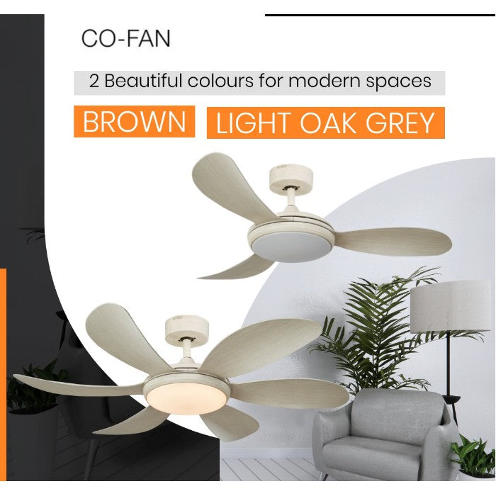 [Installation] Fanco Girasol Ceiling Fan 36W LED Light 46inch 3blades 6blades DC Fan 4HOME SINGAPORE - 4HOME