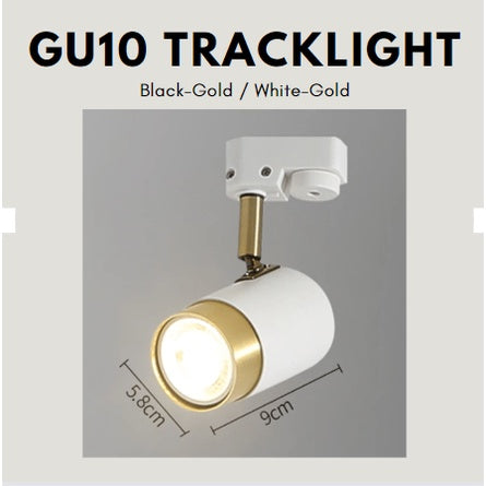 White Gold Black Gold GU10 Track Light 4HOME SINGAPORE - 4HOME