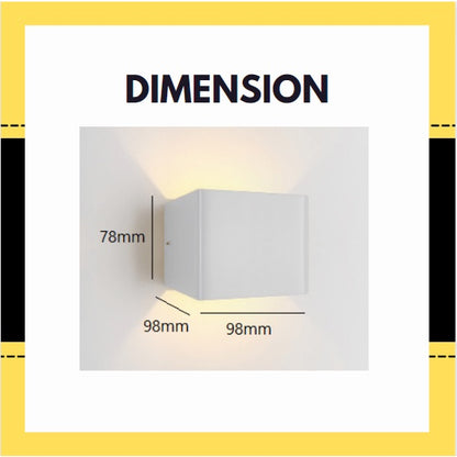 Nordic Wall Light 5W Minimalist Bedside Staircase Lighting 4HOME SINGAPORE - 4HOME