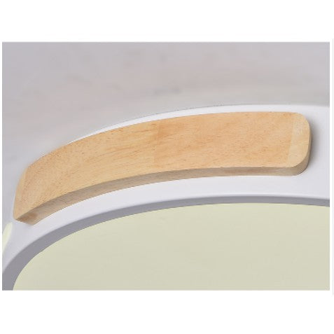 4HOME SINGAPORE 18W 24W 36W White Grey with Wood LED Nordic Ceiling Light - 4HOME