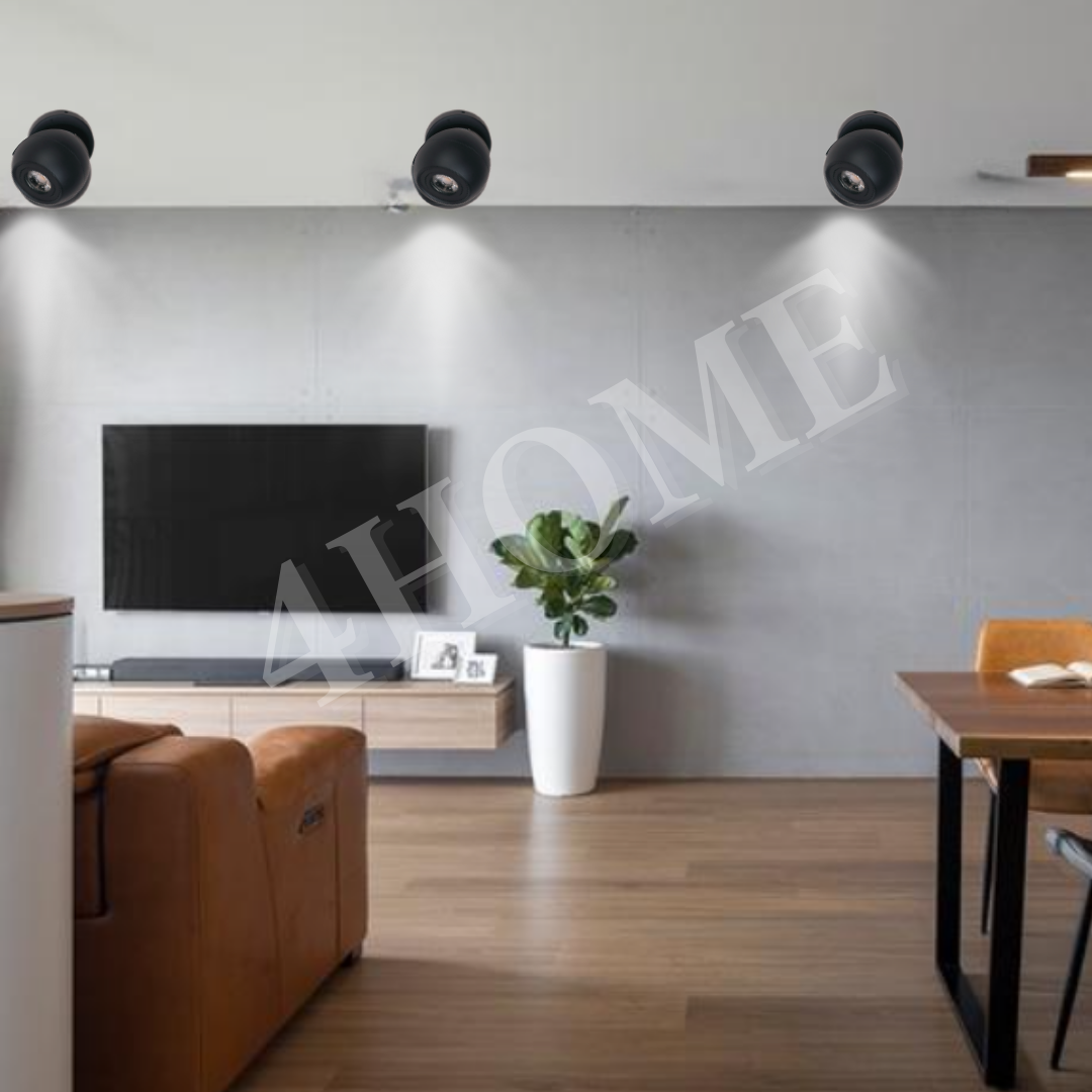 Spherical Ball Globe GU10 Spotlight Wall Light Bedside Ceiling Mount 4HOME SINGAPORE - 4HOME