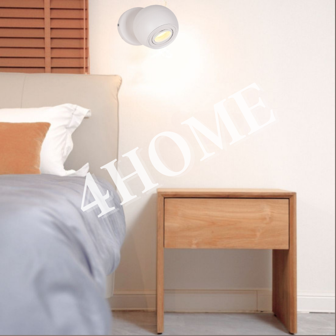 Spherical Ball Globe GU10 Spotlight Wall Light Bedside Ceiling Mount 4HOME SINGAPORE - 4HOME