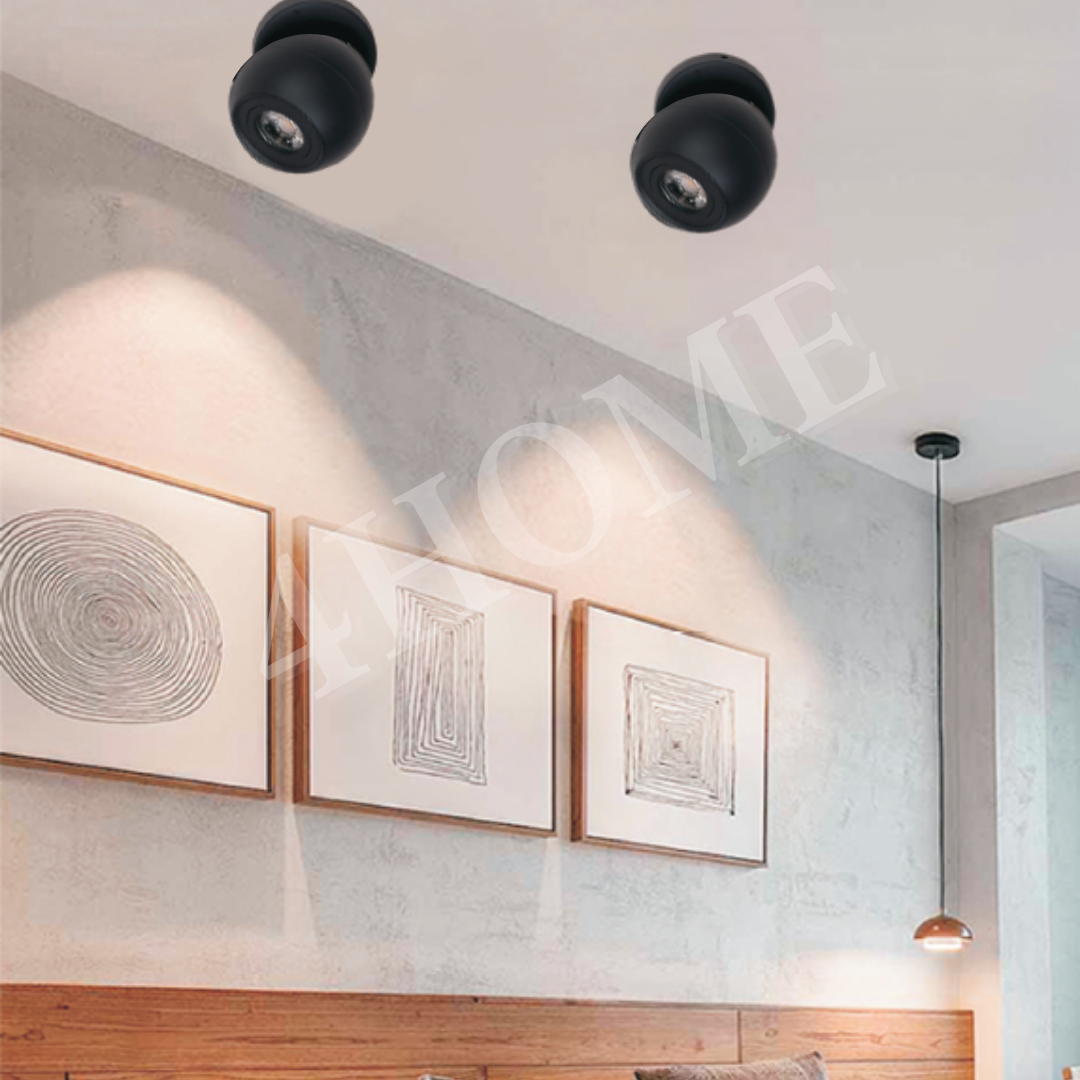 Spherical Ball Globe GU10 Spotlight Wall Light Bedside Ceiling Mount 4HOME SINGAPORE - 4HOME