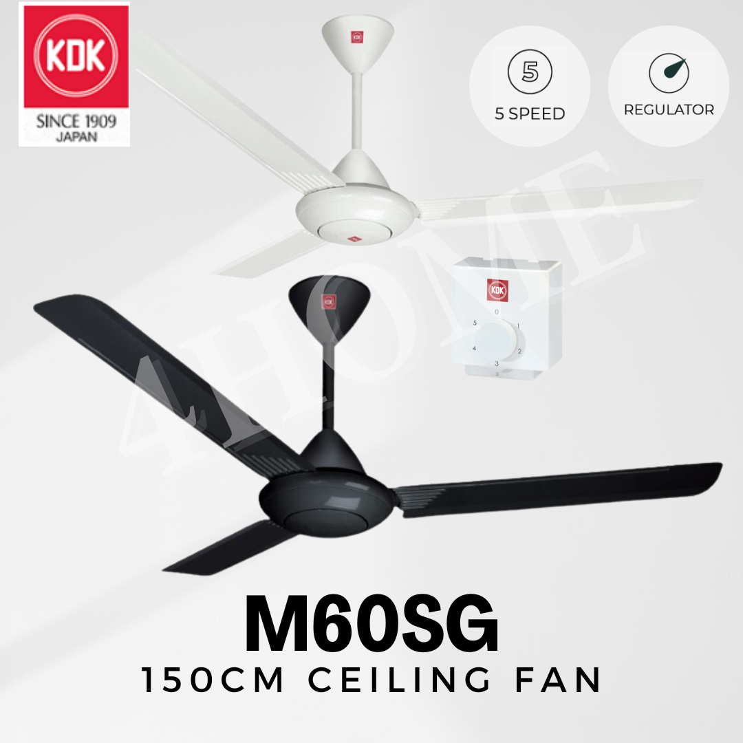 KDK M60SG Ceiling Fan 4HOME SINGAPORE - 4HOME
