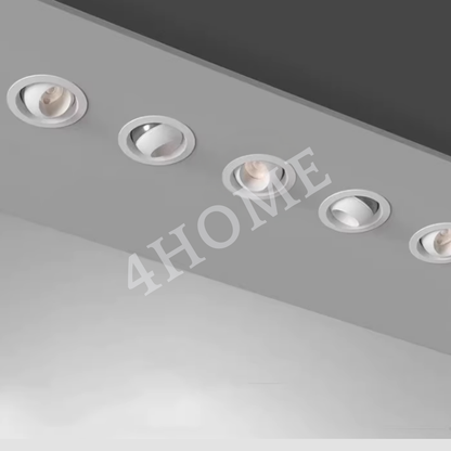 Nano Recessed LED Spotlight 7W 4000K | 360° Rotatable 45° Adjustable Tilt | Premium Downlight Ceiling Light