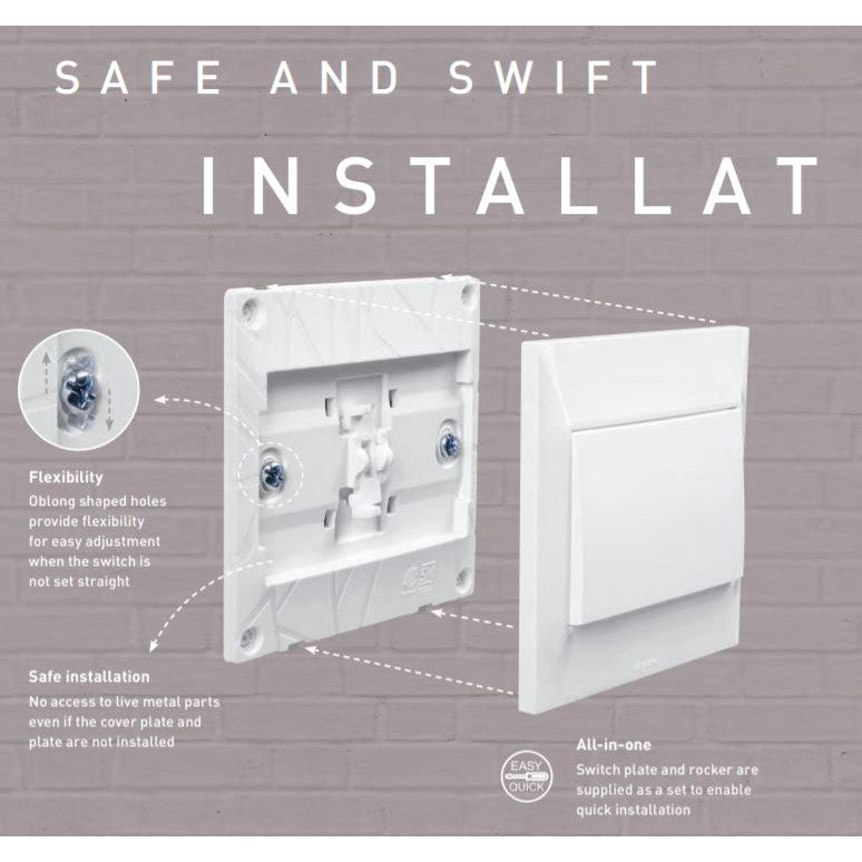 Legrand Belanko S Switch Socket [New Model] 4HOME SINGAPORE SG Seller - 4HOME