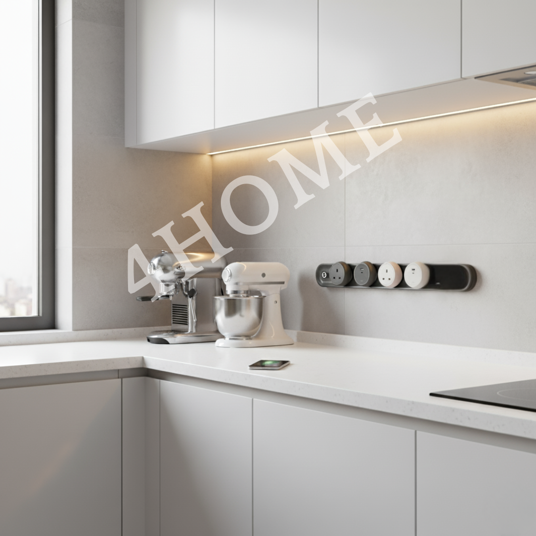 Schneider Power Track Rail 50cm 60cm 80cm – Modular Power Rail for Home, Office & Commercial Use