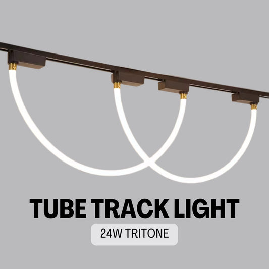 Premium Halo Tube Track Light for Track Rail 24W Tritone Ultra Bright 4HOME Singapore - 4HOME