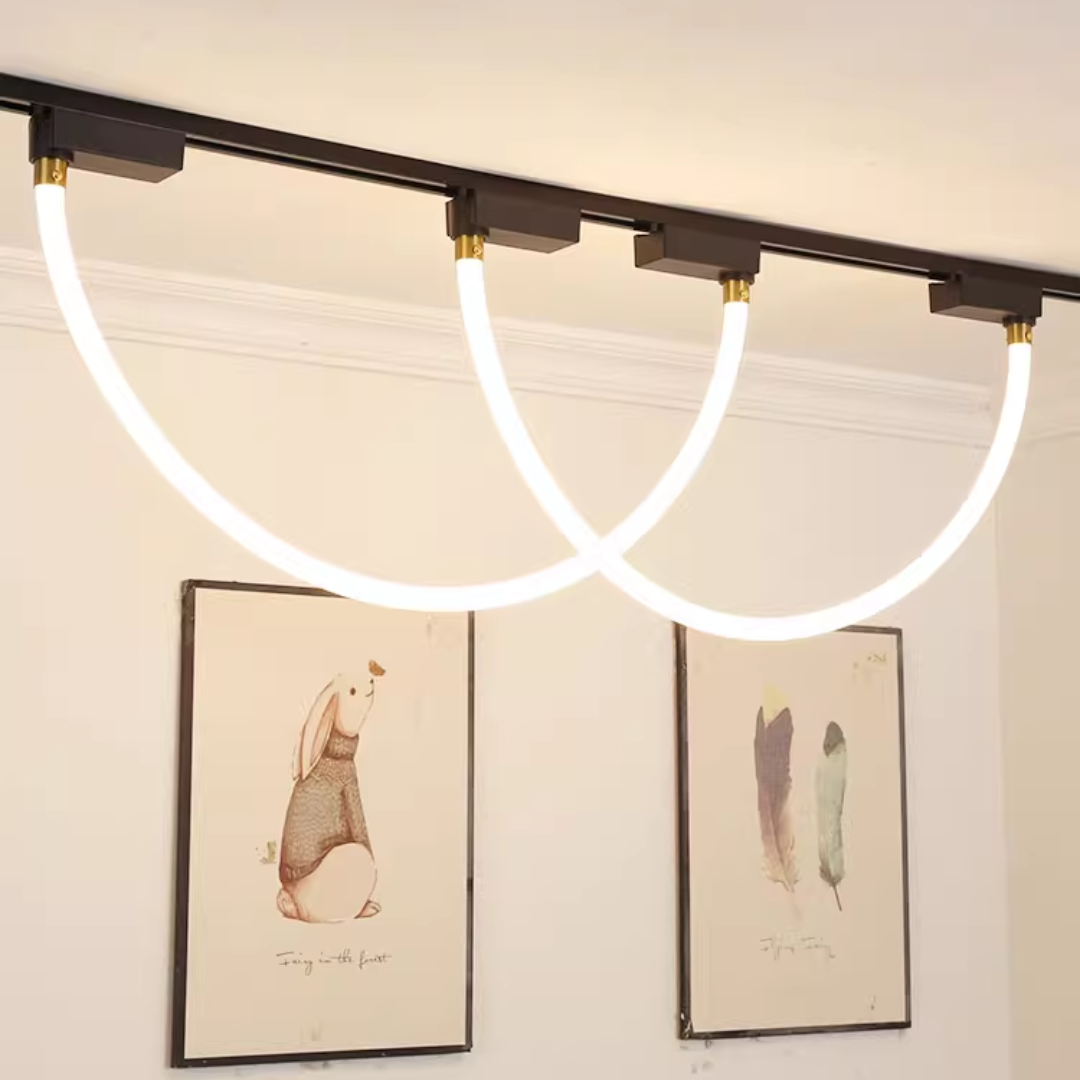 Premium Halo Tube Track Light for Track Rail 24W Tritone Ultra Bright 4HOME Singapore - 4HOME