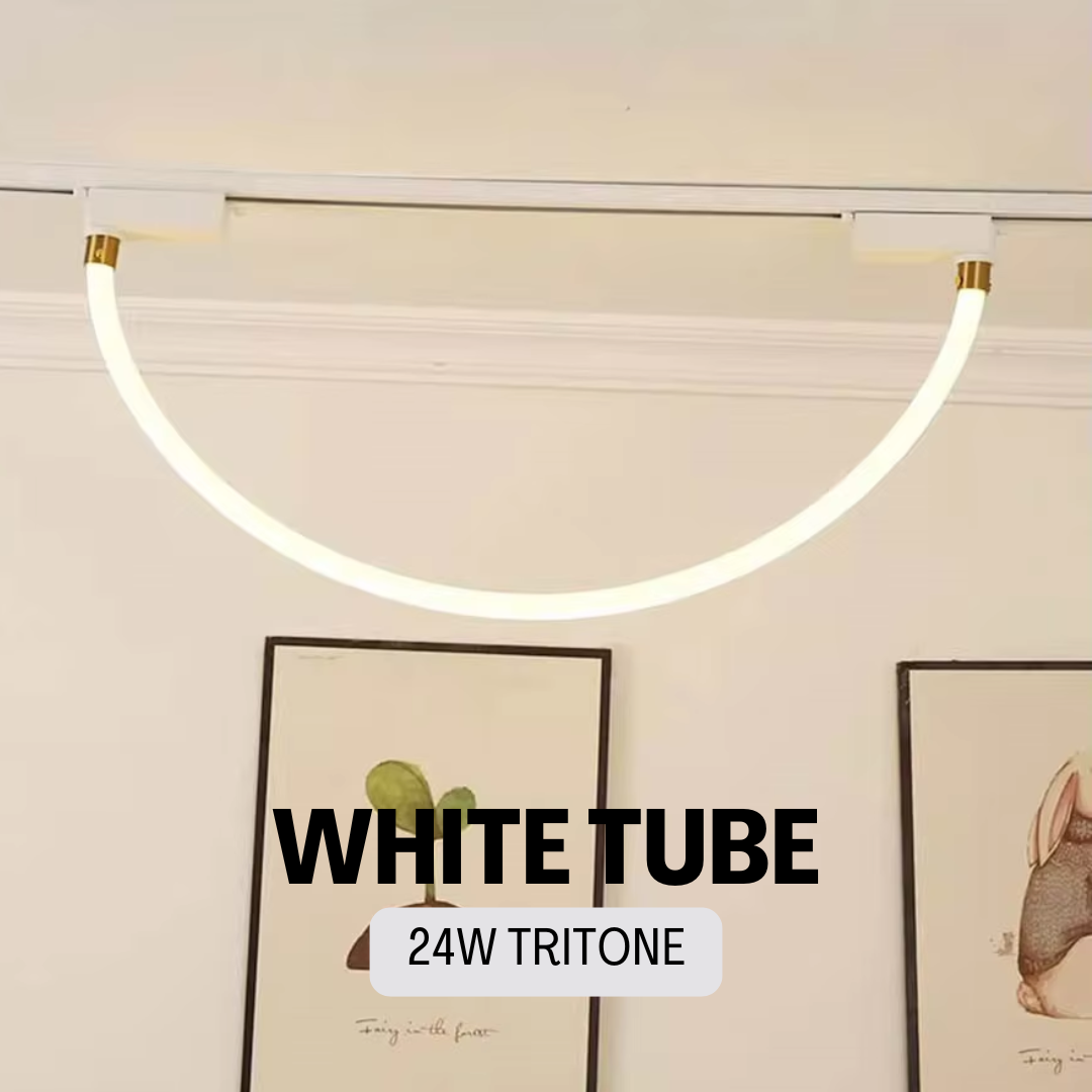 Premium Halo Tube Track Light for Track Rail 24W Tritone Ultra Bright 4HOME Singapore - 4HOME