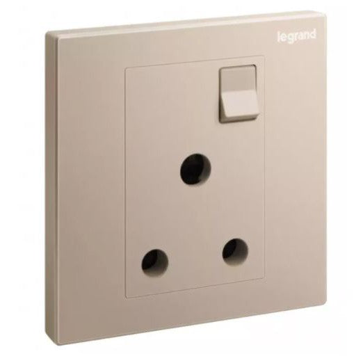 Legrand Galion 15A Aircon Socket (Champagne, Rose Gold, Dark Silver, White) 4HOME SINGAPORE - 4HOME