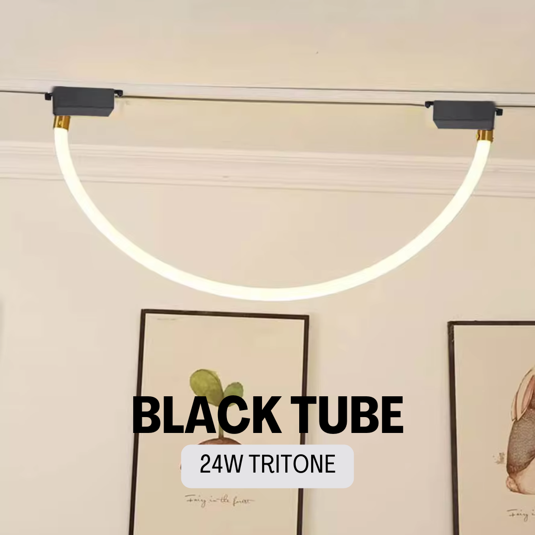 Premium Halo Tube Track Light for Track Rail 24W Tritone Ultra Bright 4HOME Singapore - 4HOME