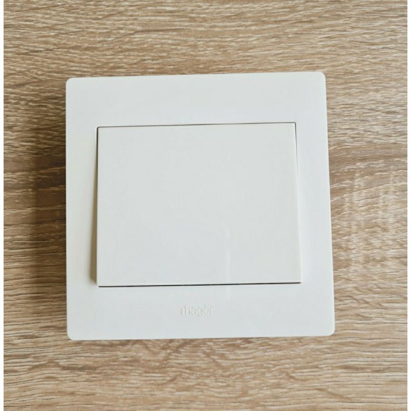 Hager 1Gang 1Way 2Way Single Wall Switch White 4HOME SINGAPORE - 4HOME