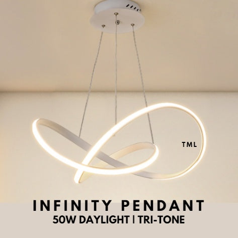 Infinity Designer Pendant Light 50W Dining Area Living Room 4HOME SINGAPORE - 4HOME