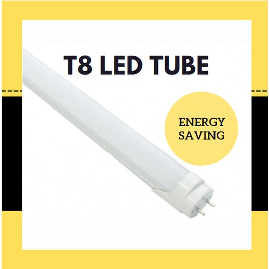NEA Approved T8 LED Light Tube 2ft 8W 4ft 24W 30W Double Sided Double Ended 4HOME SINGAPORE - 4HOME