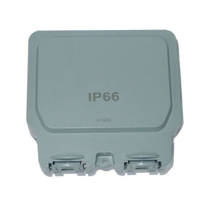 FYM IP66 Weatherproof Waterproof Single Double Switch Socket Outlet 13A 4HOME SINGAPORE - 4HOME