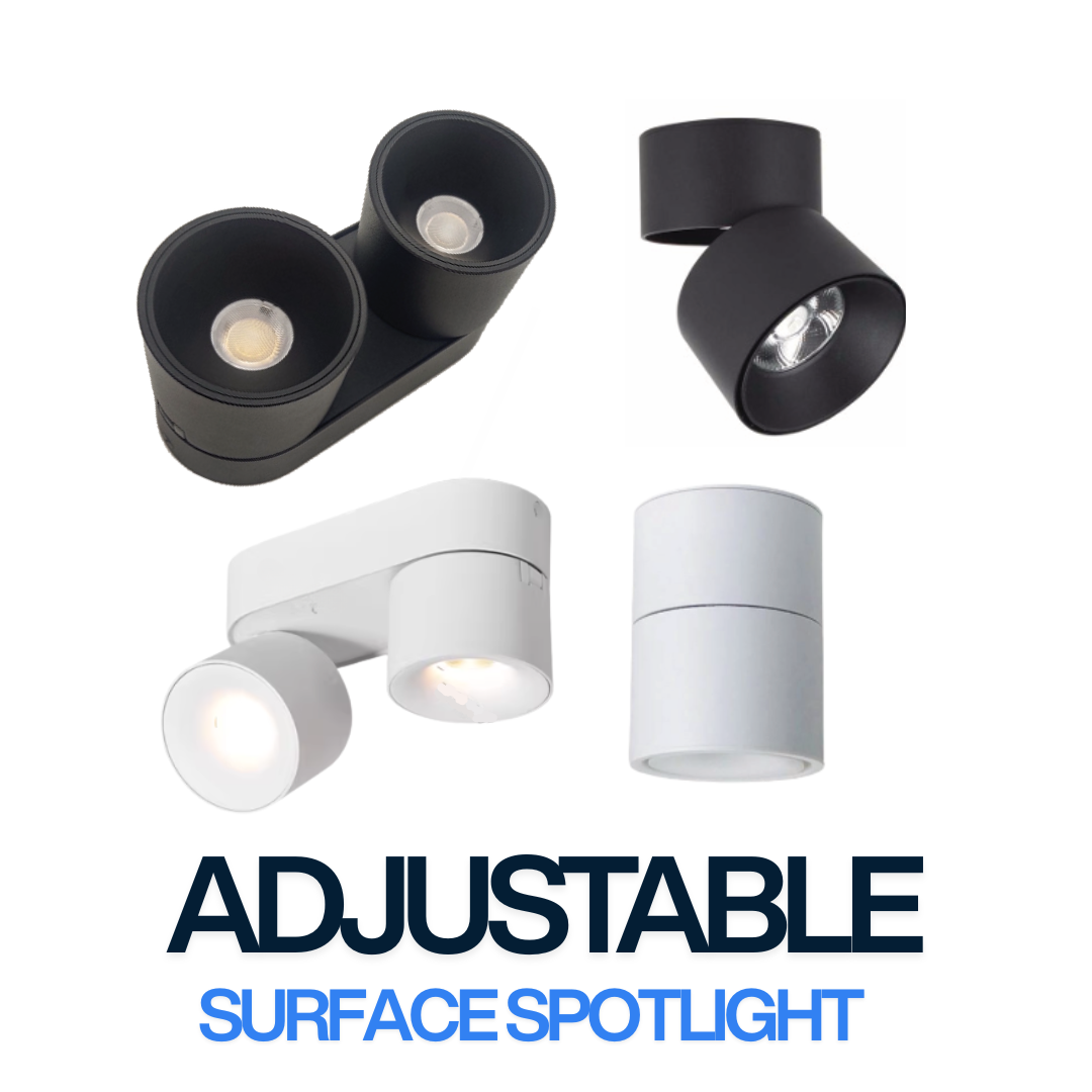 Adjustable Surface Spotlight – Modern Aluminium Ceiling Spot Light | S ...