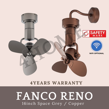 FANCO RENO DC Corner Fan