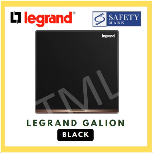 Legrand Galion Matt Black Switch Socket 4HOME SINGAPORE - 4HOME