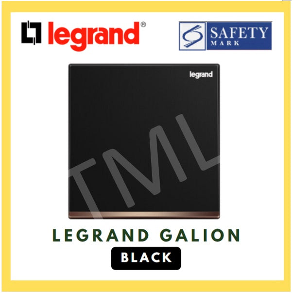 Legrand Galion Matt Black Switch Socket 4HOME SINGAPORE - 4HOME