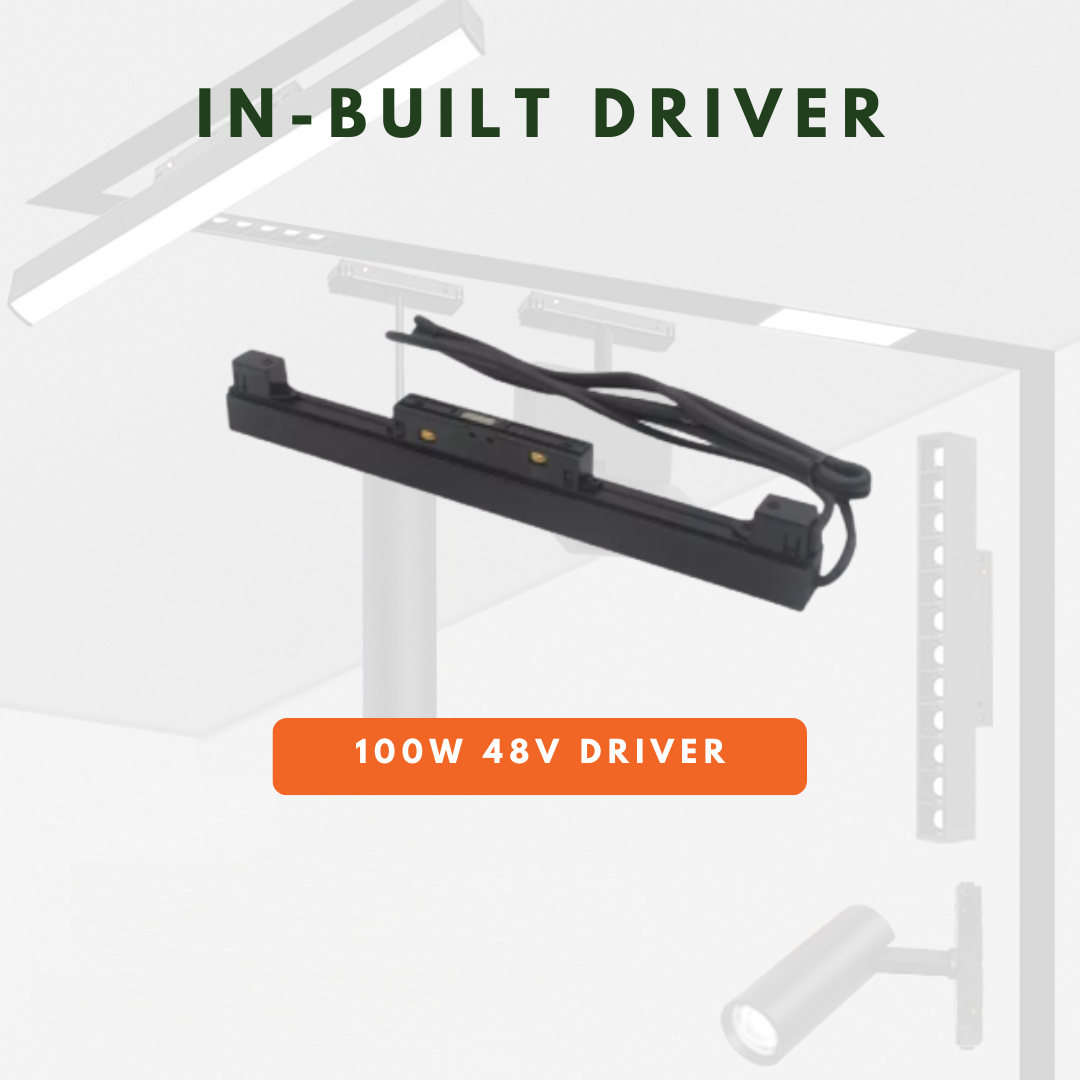 M20 100w driver in built on track 48V