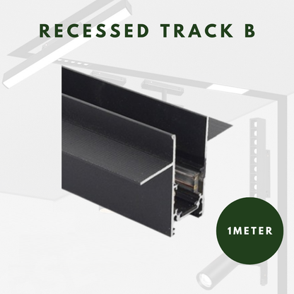 M20 Recessed track type B 48V