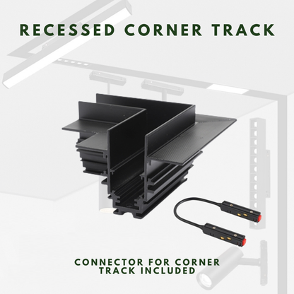 M20 recessed corner joint connector 48V