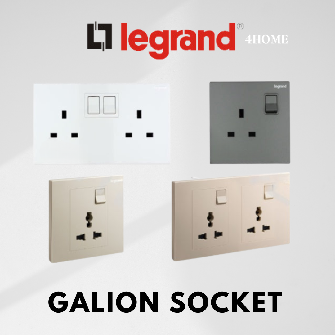 Legrand Galion socket and multistandard